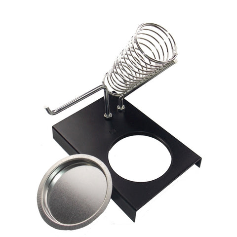 Supporto portatile per saldatore domestico, supporto per saldatore elettrico in metallo da 5 pezzi, Soldering Iron Stand