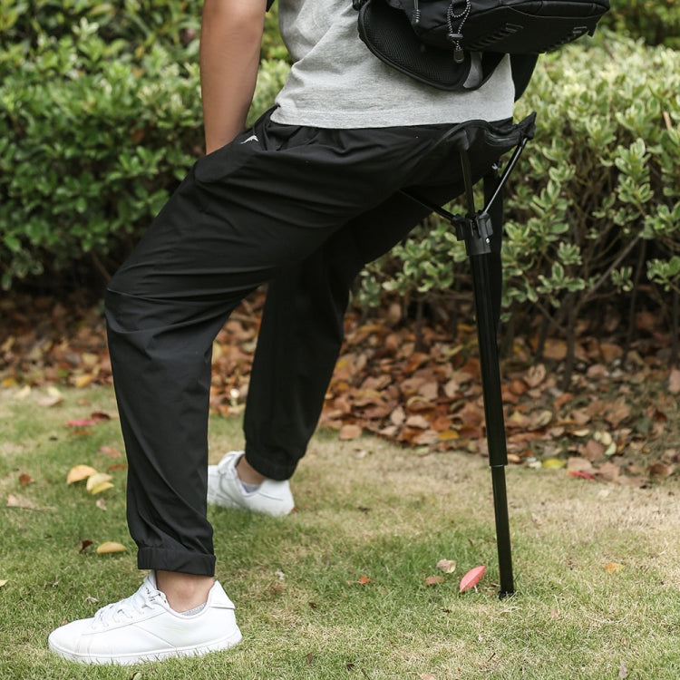 Sgabello pieghevole per esterni Sedile per accodamento portatile Pesca Mazza Sgabello pieghevole telescopico, Folding Stool