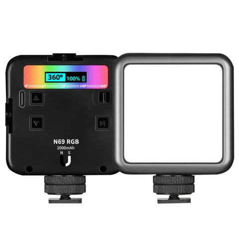 Luce di Riempimento LED N69 2500-9000K RGB per Fotografia e Uso