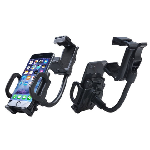 Staffa per tubo flessibile per specchietto retrovisore per auto Staffa di navigazione universale per telefono cellulare, H59+C38