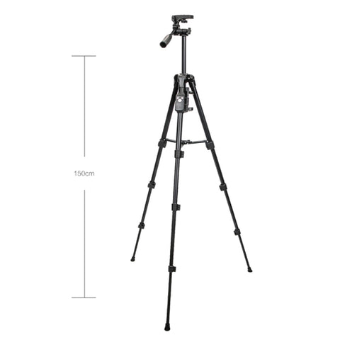 Treppiede per fotocamera YUNTENG 6108 con telecomando Bluetooth per telefono cellulare, YUNTENG 6108