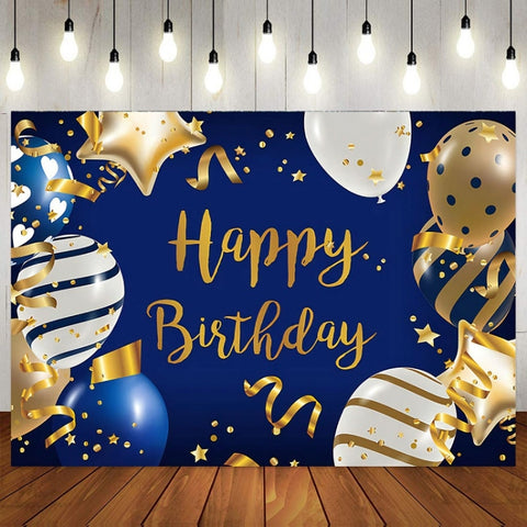 Puntelli per Fondali Feste Compleanno Bambini 1.5x2.1m Blu