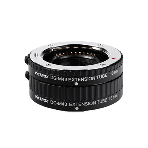 Per fotocamera Panasonic/Olympus VILTROX DG-M43 Set di anelli macro con anello ravvicinato automatico