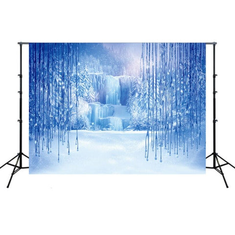Sfondo Fotografico per Feste Frozen - 2,1 m x 1,5 m
