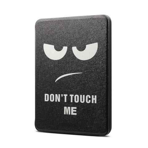 Custodia protettiva in pelle PU + TPU con motivo Black Eye a vibrazione orizzontale per Amazon Kindle Paperwhite 4 (2018), con funzione Sleep e Wake-up, Kindle Paperwhite 4 (2018)