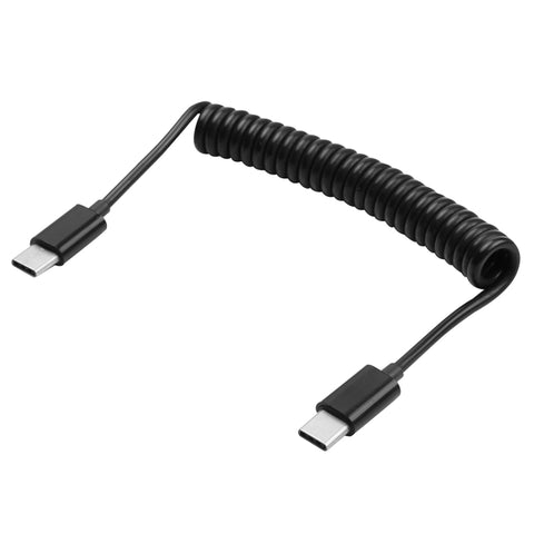 cavo-a-spirale-per-dati-e-ricarica-da-usb-c-tipo-c-a-usb-3-1-tipo-c-da-1-m-type-c-to-type-c - immagine 2