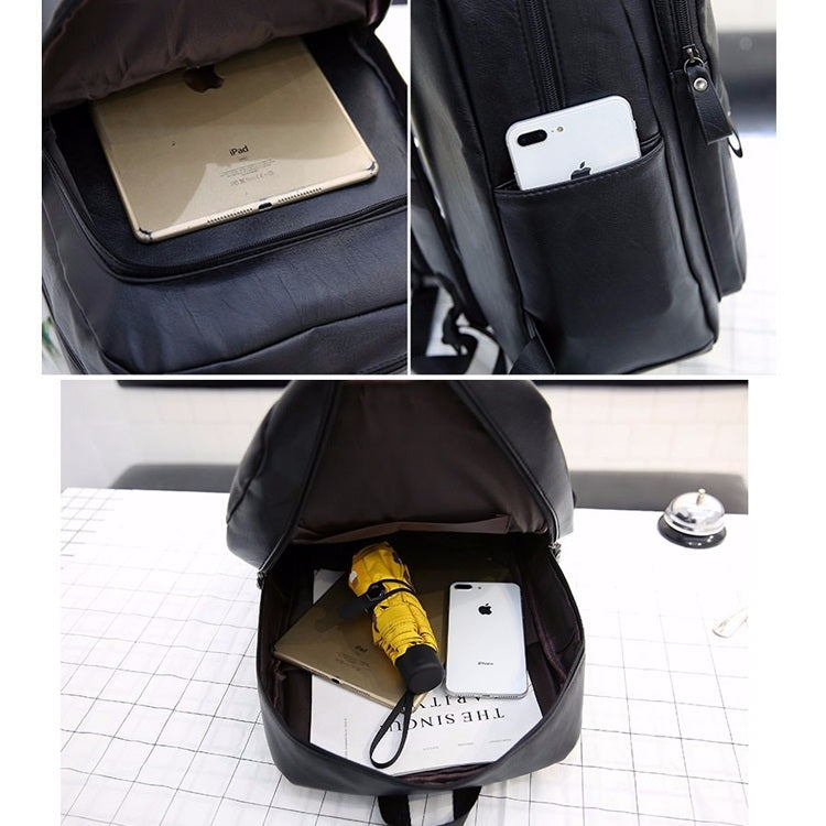 borsa-a-tracolla-per-uomo-a-doppia-spalla-casual-in-pelle-pu-con-cinturino-largo - immagine 7