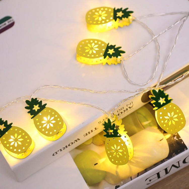 Lampada decorativa fata calda a 20 LED in stile adolescente per Natale, matrimonio, camera da letto, Double - sided Pineapple - Novalix Store