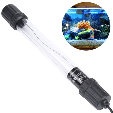 Lampada germicida ultravioletta UV - 011 da 11 W per acquario, spina europea, 11W - Novalix Store