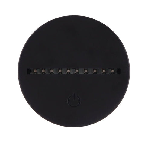 Regalo della novità della lampada da scrivania della lampada stereo visiva creativa con scolorimento a 7 colori, I LOVE YOU Pattern - Novalix Store