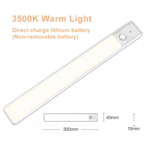 Sensore di luce wireless originale Xiaomi Youpin EZVALO 1W + luce del sensore del corpo umano, luce bianca calda 3500K, lunghezza 30 cm, 30cm 3500K Warm Light - Novalix Store