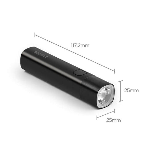 Torcia LED originale Xiaomi Youpin SOLOVE 3000mAh Illuminazione portatile multifunzione USB, SOLOVE - Novalix Store