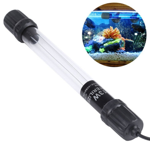UV - 013 Lampada germicida ultravioletta da 13 W per acquario, spina europea, 13W - Novalix Store