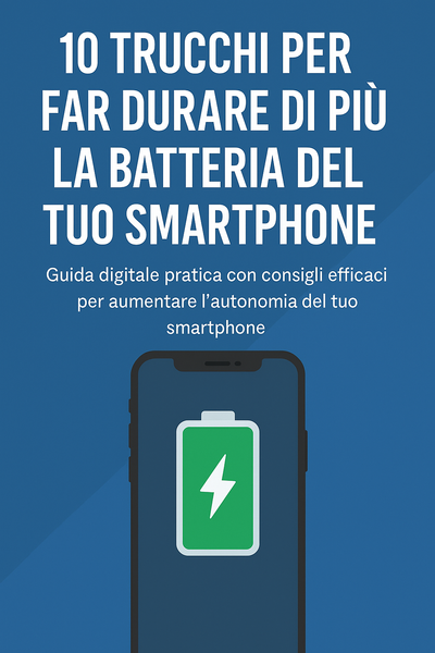 10 Consigli Pratici per Far Durare di Più la Batteria del Tuo Smartphone