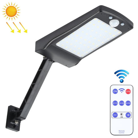 12W 56LED SMD 2835 Lampada da parete solare per esterni IP65 impermeabile con sensore per il corpo umano - Novalix Store