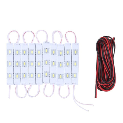 30 LED 5630 Moduli LED SMD Luce decorativa impermeabile a luce bianca, lunghezza cavo 5 m, DC 12V, 30LEDs 5630 SMD - Novalix Store
