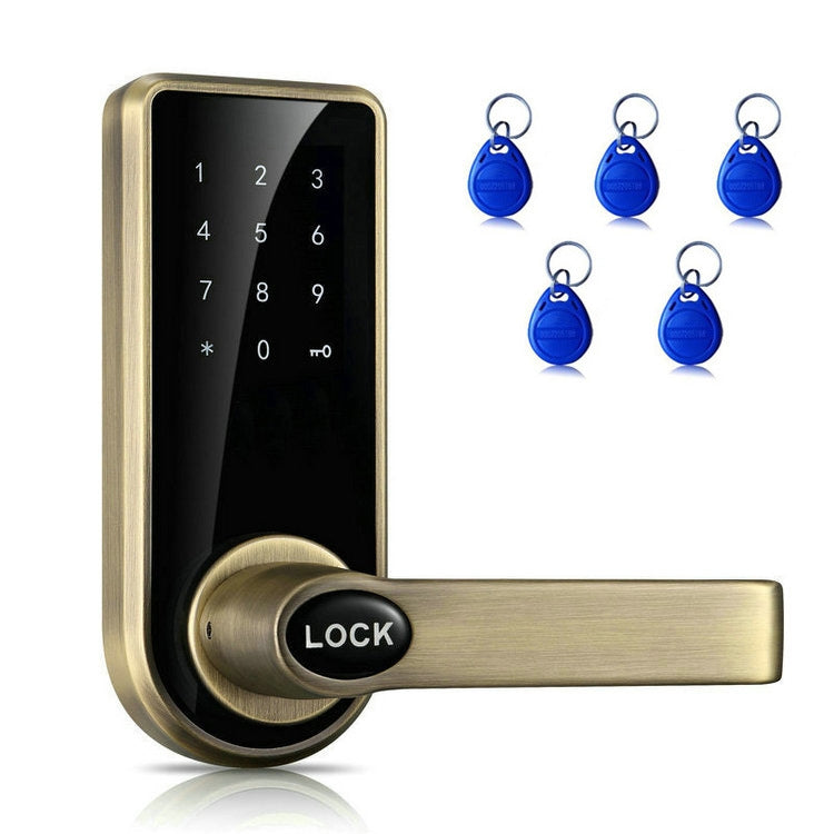 Zinc Alloy Electronic Door Lock with Touch Screen Access