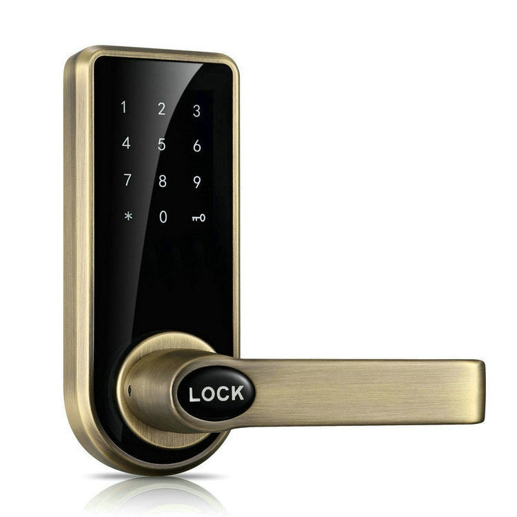Zinc Alloy Electronic Door Lock with Touch Screen Access