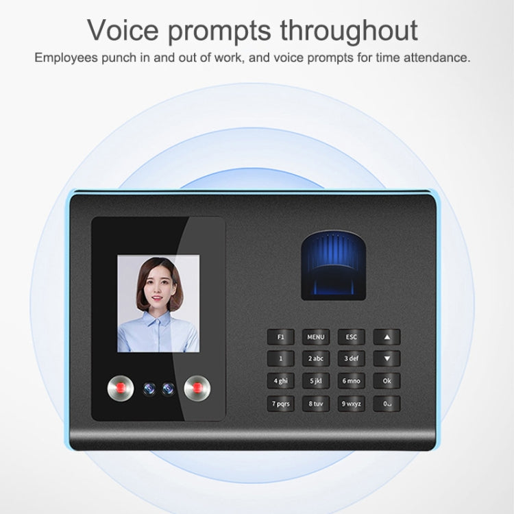 Face Recognition Fingerprint Time Attendance System for