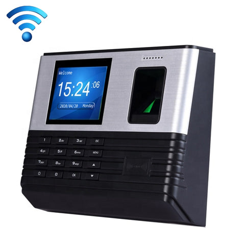 Rilevazione presenze con impronte digitali Realand AL355 con schermo a colori da 2,8 pollici, funzione carta d'identità e WiFi, AL355