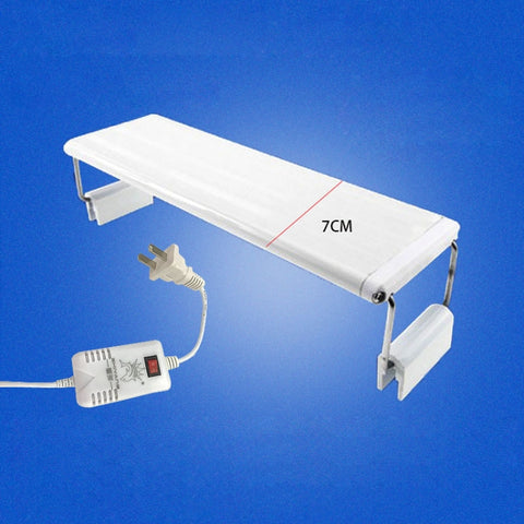 Lampada con staffa acquatica a LED per acquario in vetro per acquario XY-15N/K, spina americana, XY-15N/K