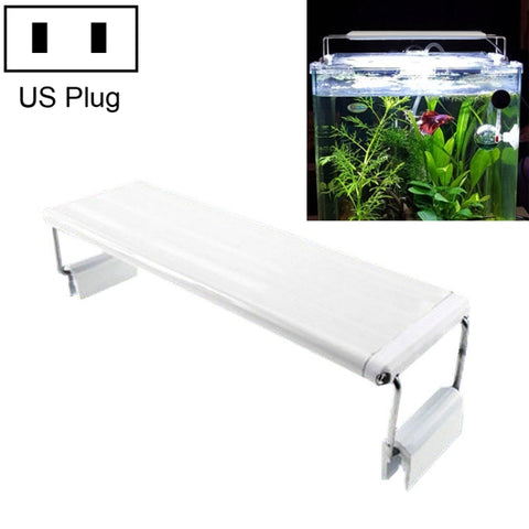Lampada con staffa acquatica a LED per acquario in vetro per acquario XY-15N/K, spina americana, XY-15N/K