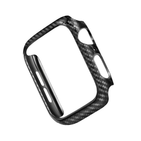 Étui de protection en fibre de carbone pour PC pour Apple Watch séries 3, 2 et 1 42 mm, pour Apple Watch séries 3 &amp; 2 &amp; 1 42 mm