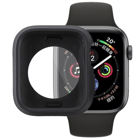 Étui en silicone à couverture totale pour Apple Watch séries 5 et 4 44 mm, séries 5 et 4 44 mm
