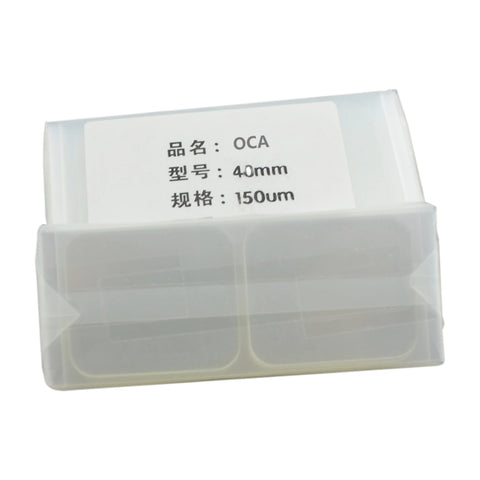 Adesivi OCA Trasparenti per Apple Watch Serie 4/5/6 - 40MM (50 Pezzi)
