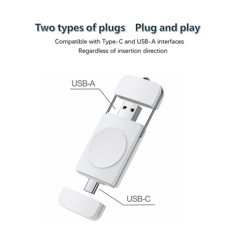 Caricatore Wireless Magnetico USB Tipo C U8S per Samsung Galaxy Watch