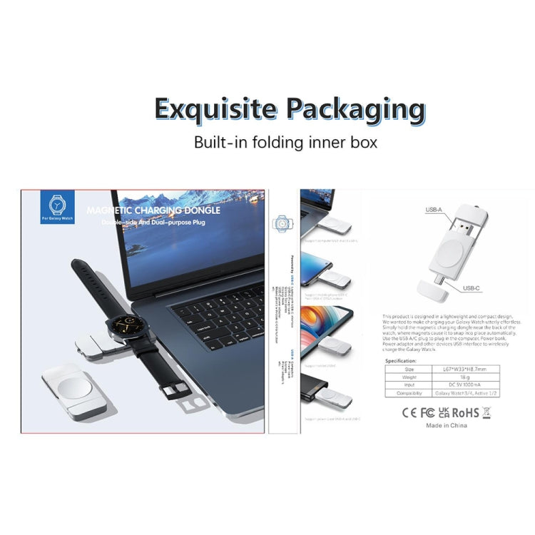 Fast Magnetic Wireless Charger for Samsung Watch Series 3-4