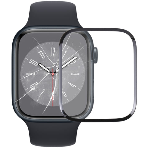 Lente in vetro esterno dello schermo anteriore pour Apple Watch Series 8 45 mm, pour Apple Watch Series 8 45 mm