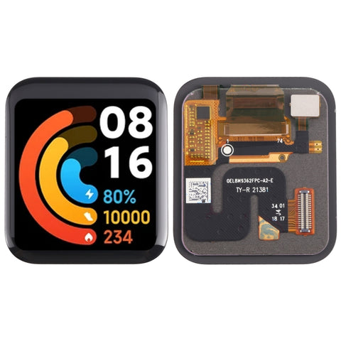 Schermo LCD e digitalizzatore assemblaggio completo per Xiaomi Redmi Watch 2, For Xiaomi Redmi Watch 2