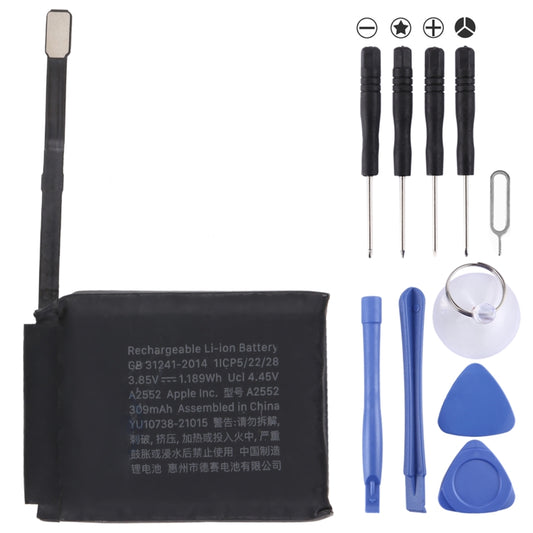 Per Apple Watch Series 7 Batteria agli ioni di litio da 45 mm 309 mAh, For Apple Watch Series 7 45mm