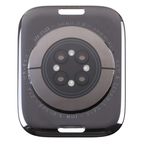 Per Apple Watch Series 8 45mm GPS Cover posteriore in vetro con modulo di ricarica, For Watch Series 8 45mm GPS