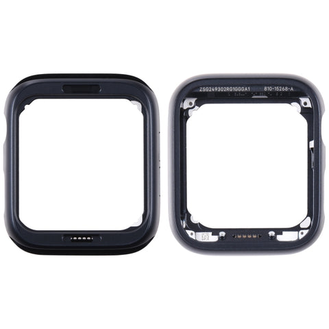 Per Apple Watch Series SE 2022 Piastra con cornice centrale in acciaio inossidabile da 44 mm, For Apple Watch Series SE 2022 44mm