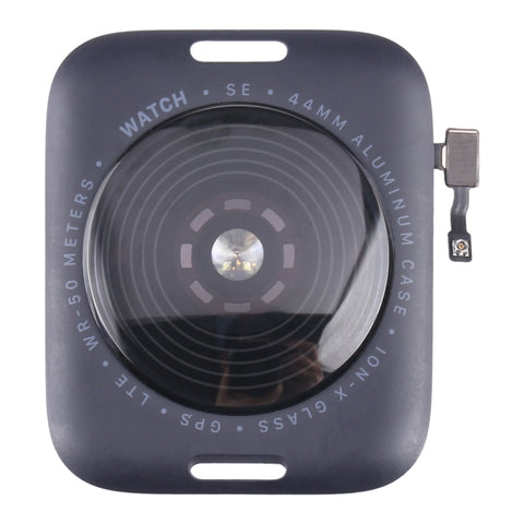 Cover posteriore in vetro con bobina di ricarica wireless per Apple Watch Series SE 2022 44mm LTE Edition, For Watch Series SE 2022 44mm LTE