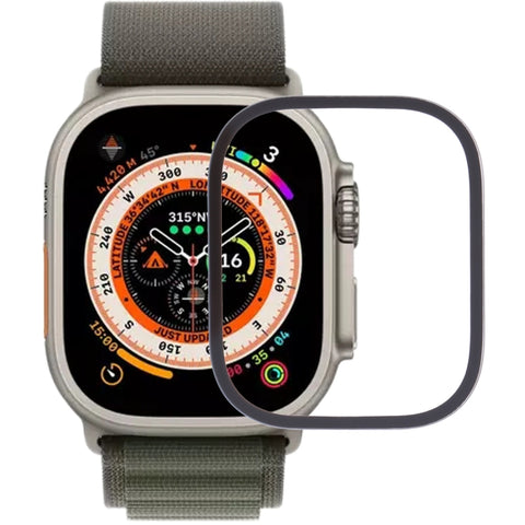 Lente in vetro esterno per schermo frontale per Apple Watch Ultra 49mm, For Apple Watch Ultra 49mm