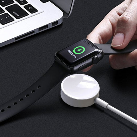 Caricabatterie wireless magnetico da 1 m per Apple Watch Series Ultra e 8, 7, 6, 5, 4, 3 e 2, 1m