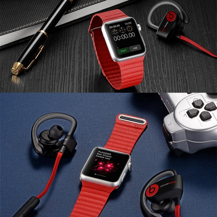 PU Leather Apple Watch 38mm Band with Magnetic Closure