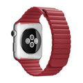 PU Leather Apple Watch 38mm Band with Magnetic Closure