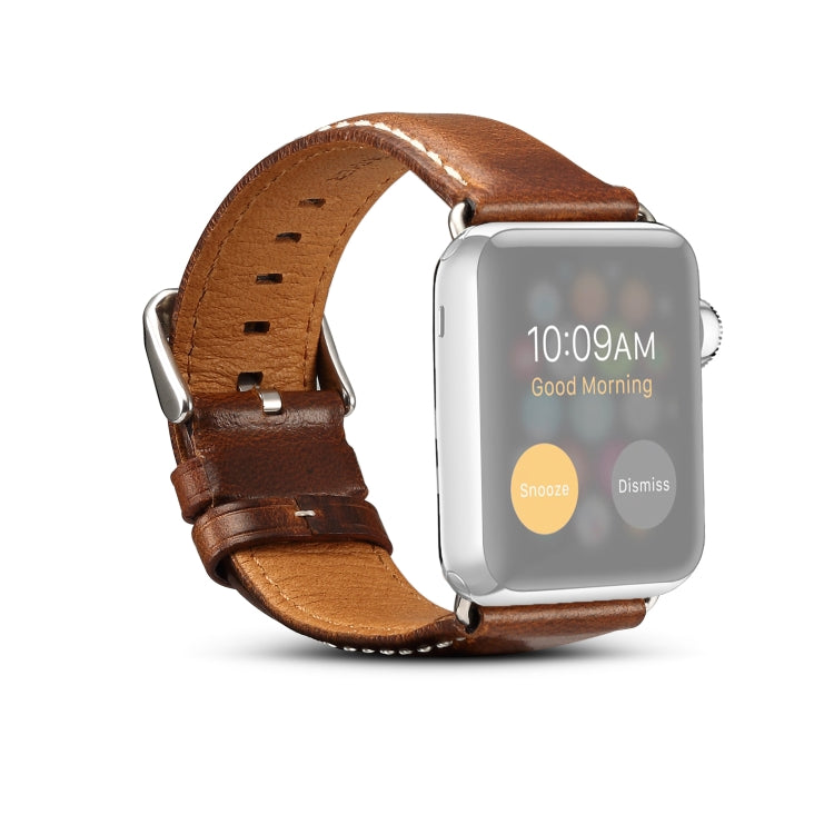 Denior Leather Watch Band for Apple Watch Series 10 & More