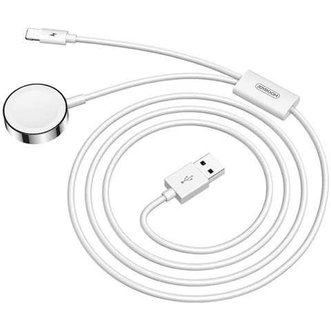 JOYROOM S-IW002 Câble magnétique série Ben 2 en 1 de 1,5 m 3 A pour Apple Watch