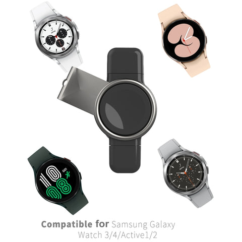 Caricabatterie wireless portatile T304-S per smartwatch Samsung