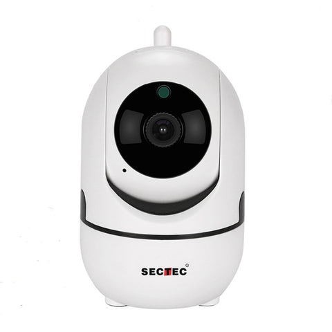 SECTEC IL-HIP291-2M-AI Moniteur de suivi de téléphone cellulaire intelligent, télécommande sans fil, caméra Wi-Fi, archivage sur cloud, caméra de réseau avec test vibrant intelligent, blanc