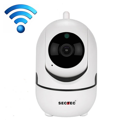 SECTEC IL-HIP291-2M-AI Moniteur de suivi de téléphone cellulaire intelligent, télécommande sans fil, caméra Wi-Fi, archivage sur cloud, caméra de réseau avec test vibrant intelligent, blanc