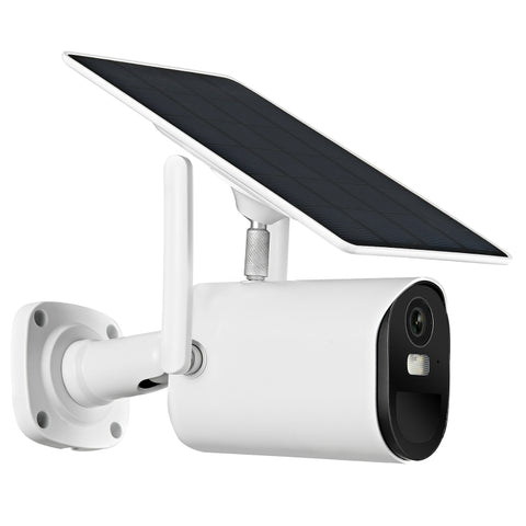 Telecamera WiFi T20 1080P Full HD ad energia solare, supporto rilevamento movimento, visione notturna, audio bidirezionale, scheda TF, WiFi