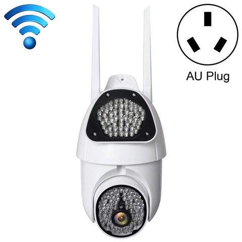 Telecamera di sorveglianza QX37 1080P WiFi ad alta definizione Telecamera dome esterna, supporto visione notturna e rilevamento bidirezionale di voce e movimento, QX37