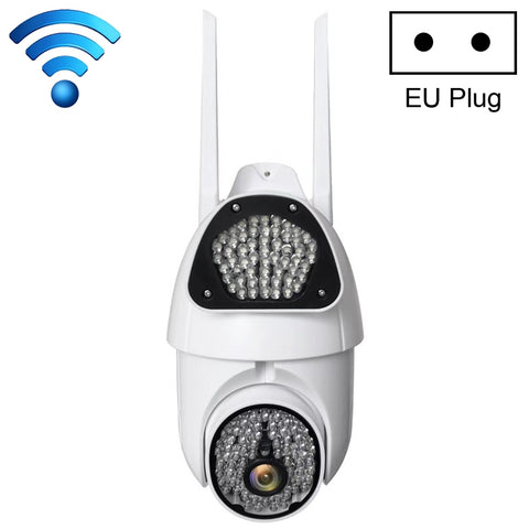 Telecamera di sorveglianza QX37 1080P WiFi ad alta definizione Telecamera dome esterna, supporto visione notturna e rilevamento bidirezionale di voce e movimento, QX37