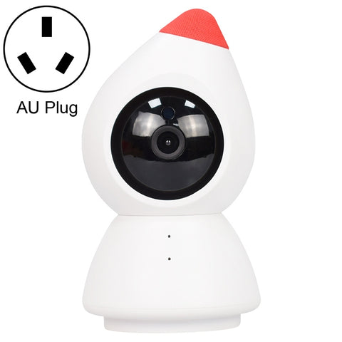 YT43 Caméra interne sans fil HD de 2 millions de pixels pour la maison de Cappuccetto Rosso, prise en charge du flux de mouvement, vision nocturne à infrarouge et fiche micro SD, YT43